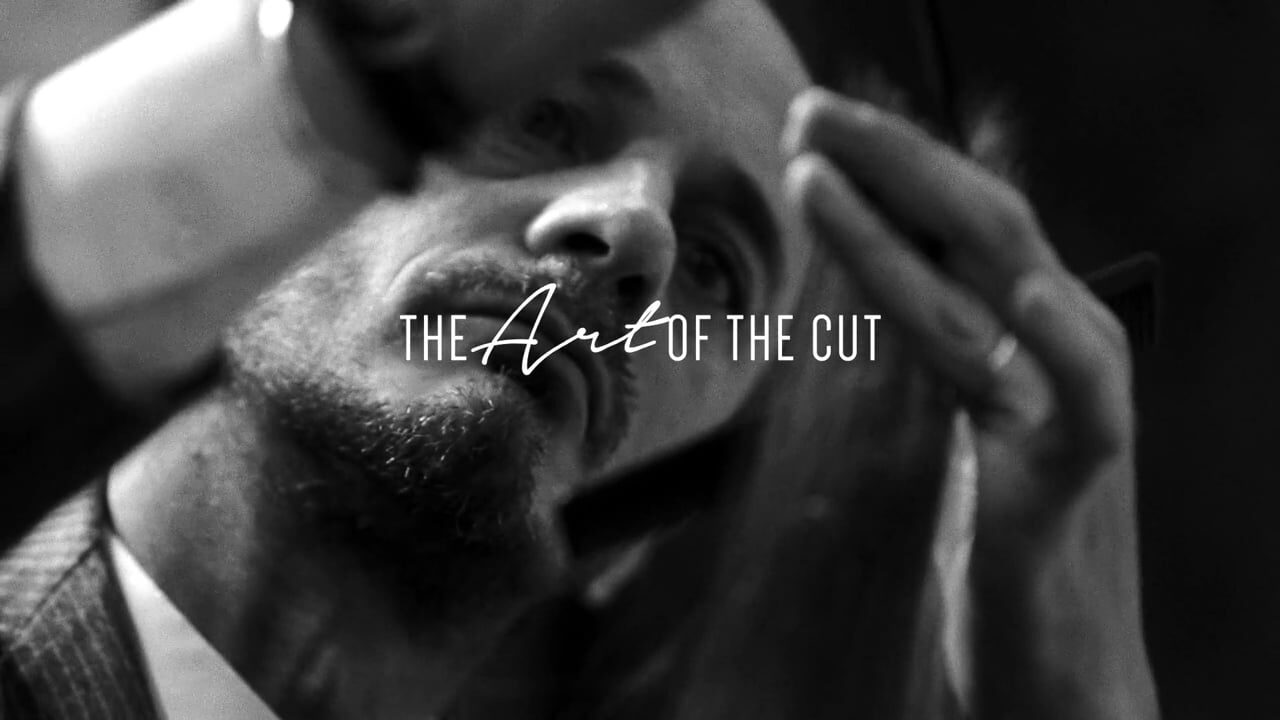 Title card of The Art of the Cut, a 2016 short film by Digg