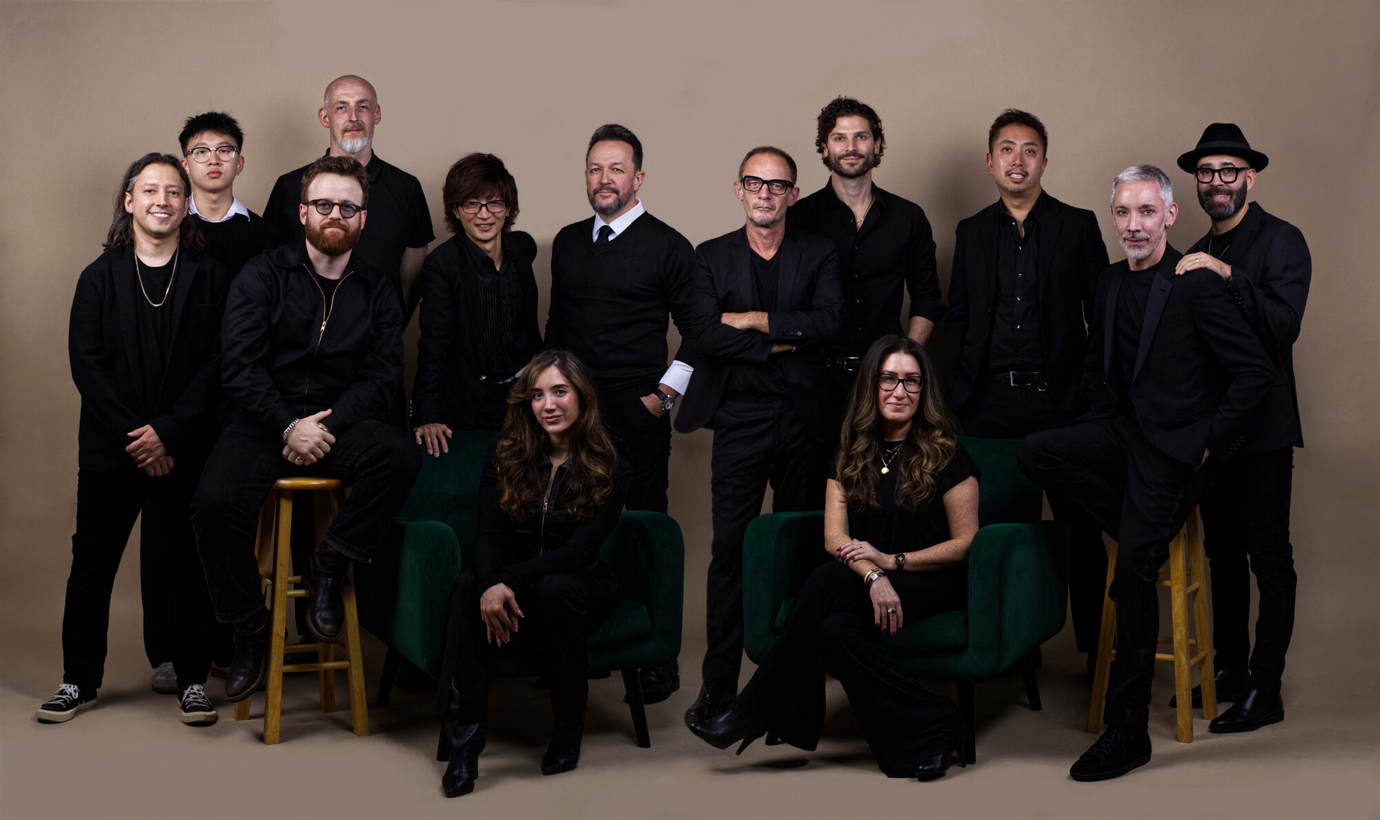 The stylists of Martial Vivot Salon Pour Hommes — the team behind New York's first men's salon, across Midtown and the West Village
